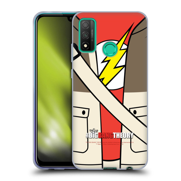 The Big Bang Theory Iconic Shirts Sheldon Soft Gel Case for Huawei P Smart (2020)