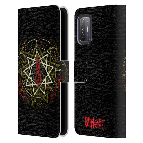 Slipknot Key Art Waves Leather Book Wallet Case Cover For HTC Desire 21 Pro 5G