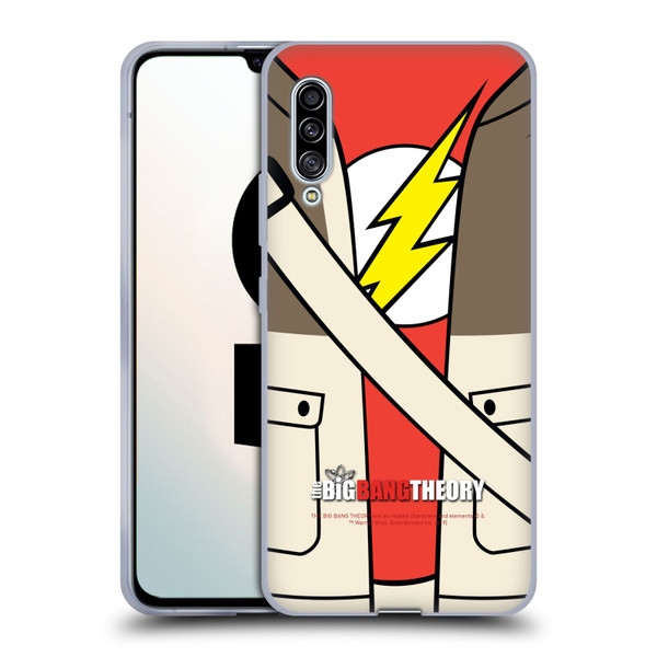 The Big Bang Theory Iconic Shirts Sheldon Soft Gel Case for Samsung Galaxy A90 5G (2019)