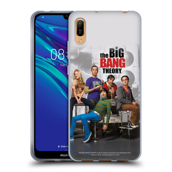 The Big Bang Theory Key Art Season 3 Soft Gel Case for Huawei Y6 Pro (2019)