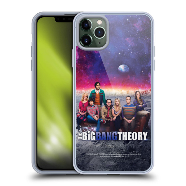 The Big Bang Theory Key Art Season 11 A Soft Gel Case for Apple iPhone 11 Pro Max