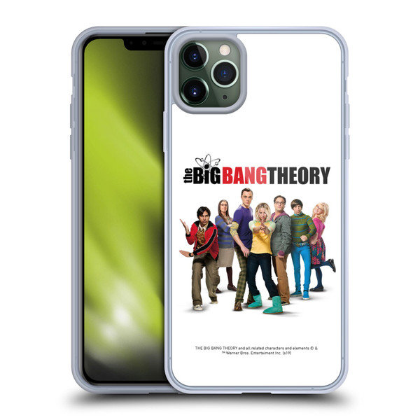 The Big Bang Theory Key Art Season 10 Soft Gel Case for Apple iPhone 11 Pro Max