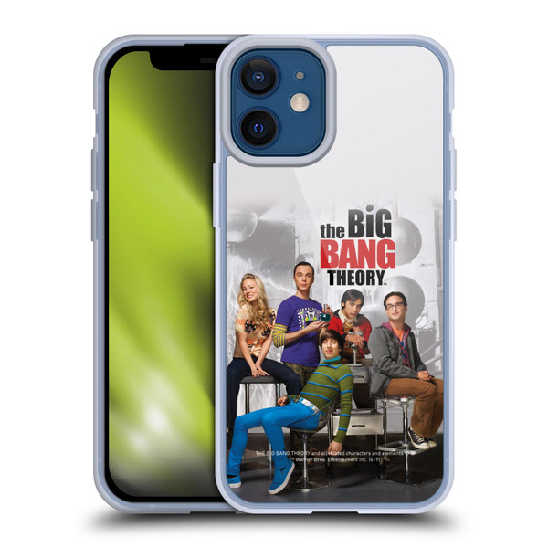 The Big Bang Theory Key Art Season 3 Soft Gel Case for Apple iPhone 12 Mini