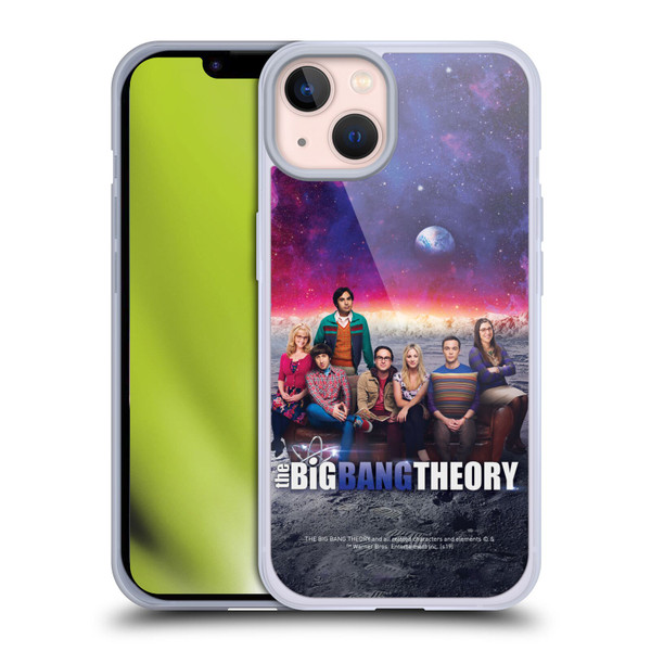 The Big Bang Theory Key Art Season 11 A Soft Gel Case for Apple iPhone 13