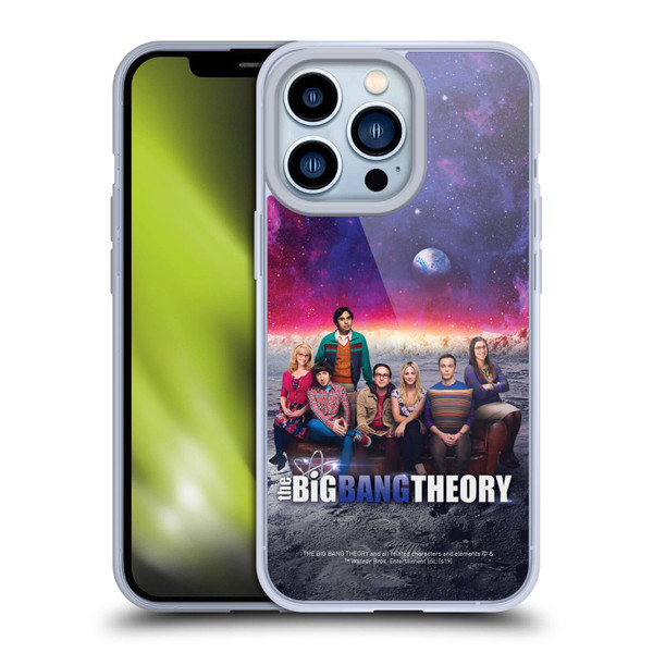The Big Bang Theory Key Art Season 11 A Soft Gel Case for Apple iPhone 13 Pro