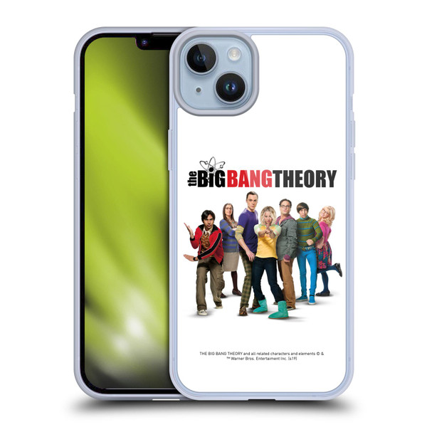 The Big Bang Theory Key Art Season 10 Soft Gel Case for Apple iPhone 14 Plus