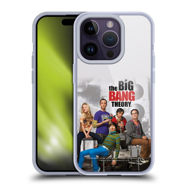 The Big Bang Theory Key Art Season 3 Soft Gel Case for Apple iPhone 14 Pro