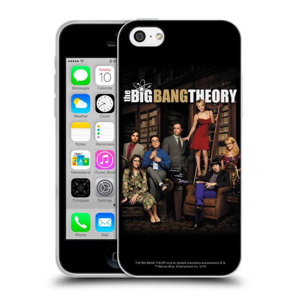 The Big Bang Theory Key Art Season 9 Soft Gel Case for Apple iPhone 5c