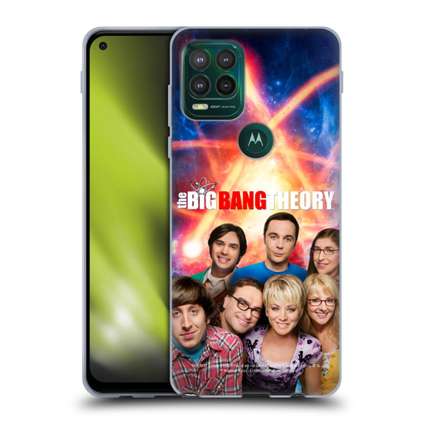 The Big Bang Theory Key Art Season 8 Soft Gel Case for Motorola Moto G Stylus 5G 2021