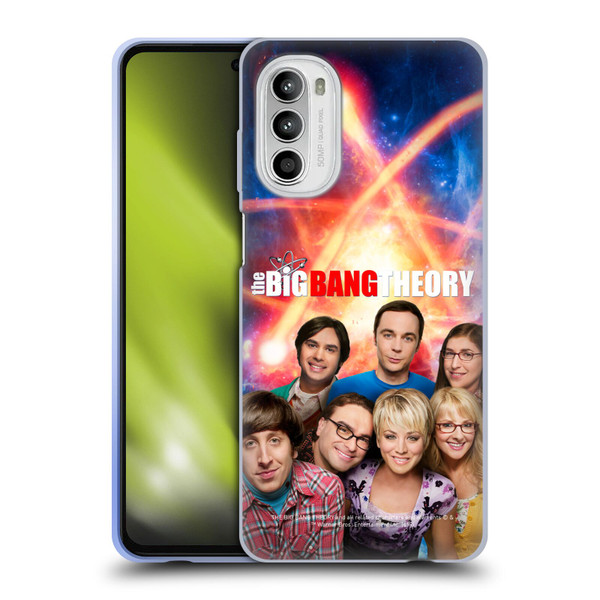 The Big Bang Theory Key Art Season 8 Soft Gel Case for Motorola Moto G52
