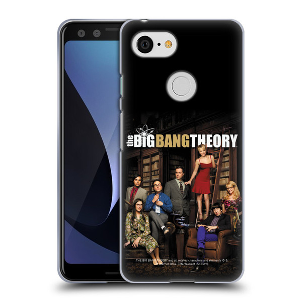 The Big Bang Theory Key Art Season 9 Soft Gel Case for Google Pixel 3