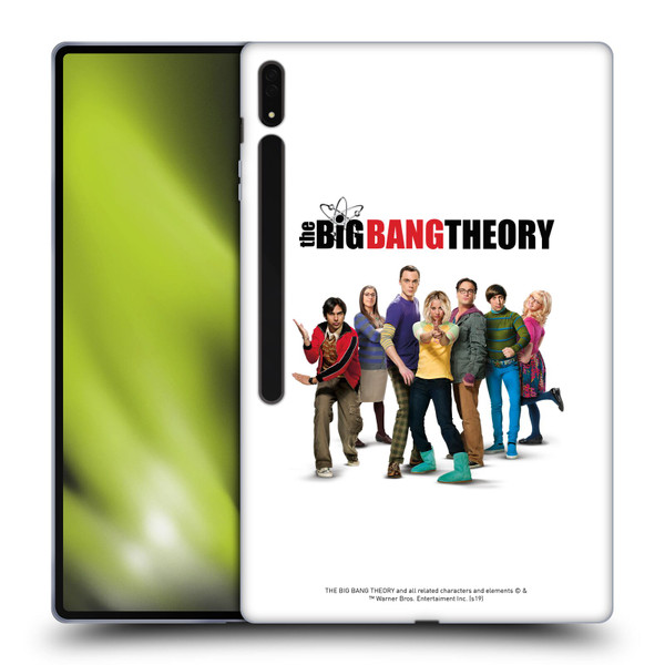 The Big Bang Theory Key Art Season 10 Soft Gel Case for Samsung Galaxy Tab S8 Ultra