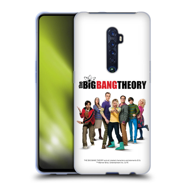 The Big Bang Theory Key Art Season 10 Soft Gel Case for OPPO Reno 2