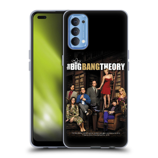 The Big Bang Theory Key Art Season 9 Soft Gel Case for OPPO Reno 4 5G
