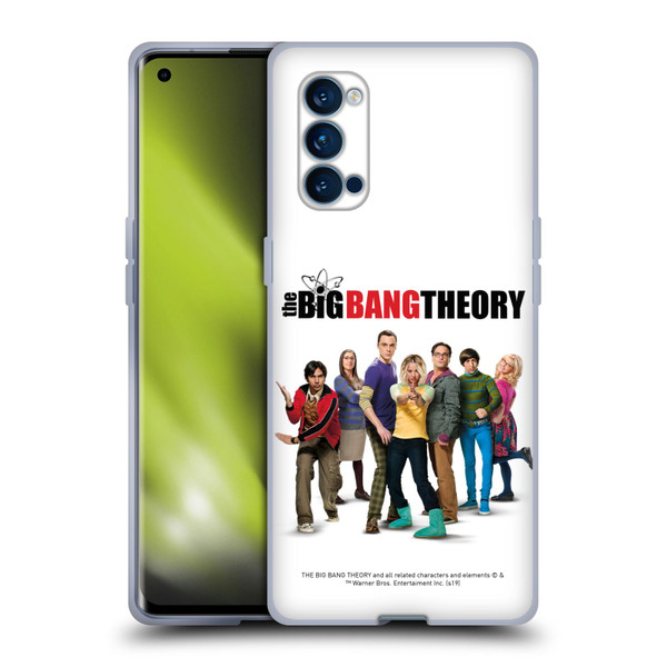 The Big Bang Theory Key Art Season 10 Soft Gel Case for OPPO Reno 4 Pro 5G
