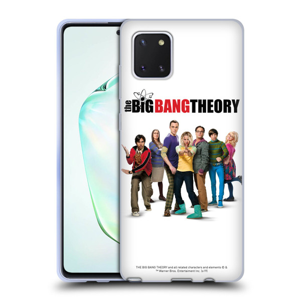 The Big Bang Theory Key Art Season 10 Soft Gel Case for Samsung Galaxy Note10 Lite