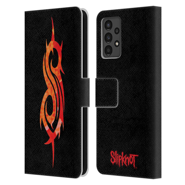 Slipknot Key Art Tribal Leather Book Wallet Case Cover For Samsung Galaxy A13 (2022)