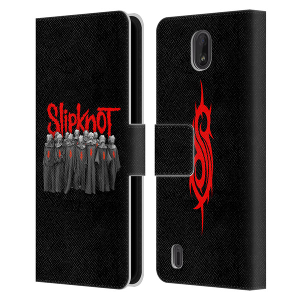 Slipknot We Are Not Your Kind Choir Leather Book Wallet Case Cover For Nokia C01 Plus/C1 2nd Edition