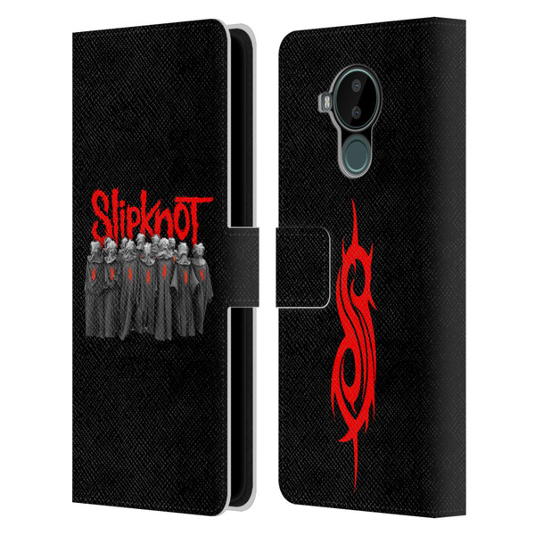 Slipknot We Are Not Your Kind Choir Leather Book Wallet Case Cover For Nokia C30