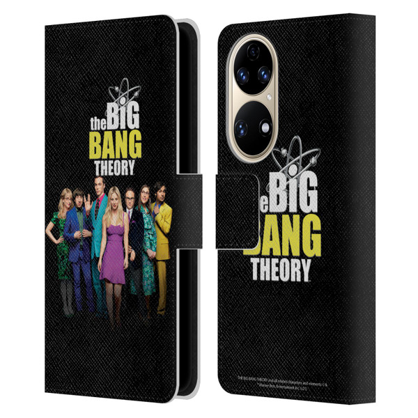 The Big Bang Theory Key Art Season 11 B Leather Book Wallet Case Cover For Huawei P50