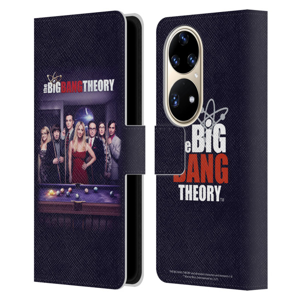 The Big Bang Theory Key Art Season 11 C Leather Book Wallet Case Cover For Huawei P50 Pro