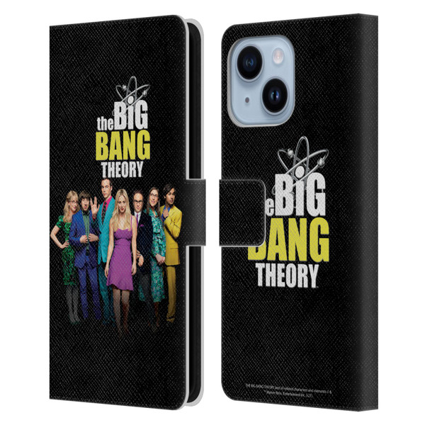 The Big Bang Theory Key Art Season 11 B Leather Book Wallet Case Cover For Apple iPhone 14 Plus