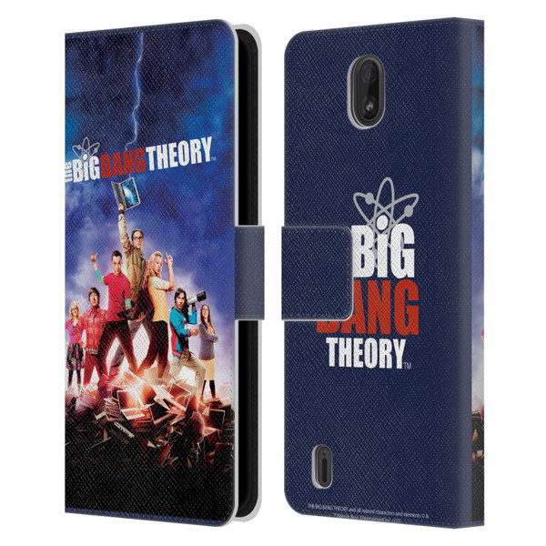 The Big Bang Theory Key Art Season 5 Leather Book Wallet Case Cover For Nokia C01 Plus/C1 2nd Edition