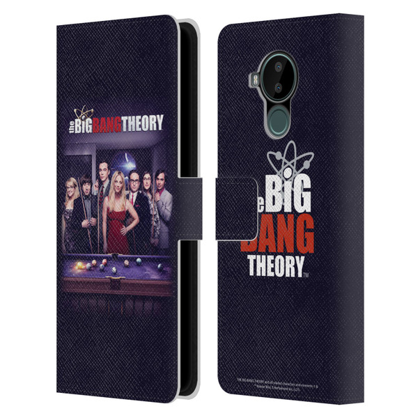 The Big Bang Theory Key Art Season 11 C Leather Book Wallet Case Cover For Nokia C30