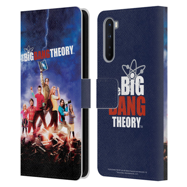 The Big Bang Theory Key Art Season 5 Leather Book Wallet Case Cover For OnePlus Nord 5G