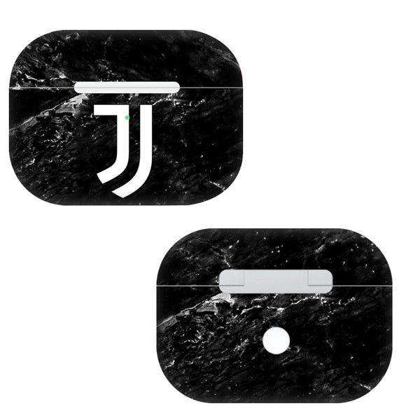Juventus Football Club Art Black Marble Vinyl Sticker Skin Decal Cover for Apple AirPods Pro Charging Case