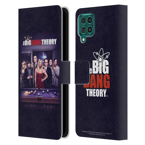 The Big Bang Theory Key Art Season 11 C Leather Book Wallet Case Cover For Samsung Galaxy F62 (2021)