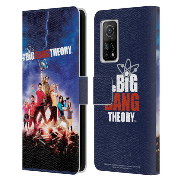 The Big Bang Theory Key Art Season 5 Leather Book Wallet Case Cover For Xiaomi Mi 10T 5G