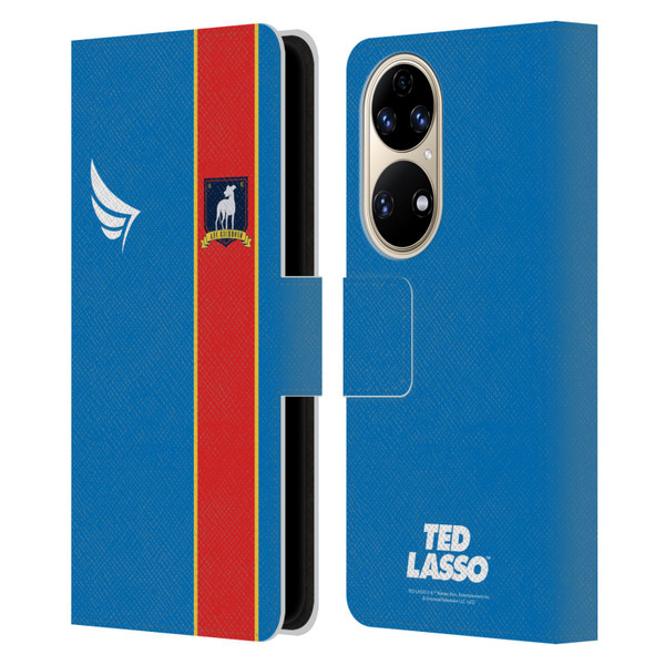 Ted Lasso Season 1 Graphics Jersey Leather Book Wallet Case Cover For Huawei P50