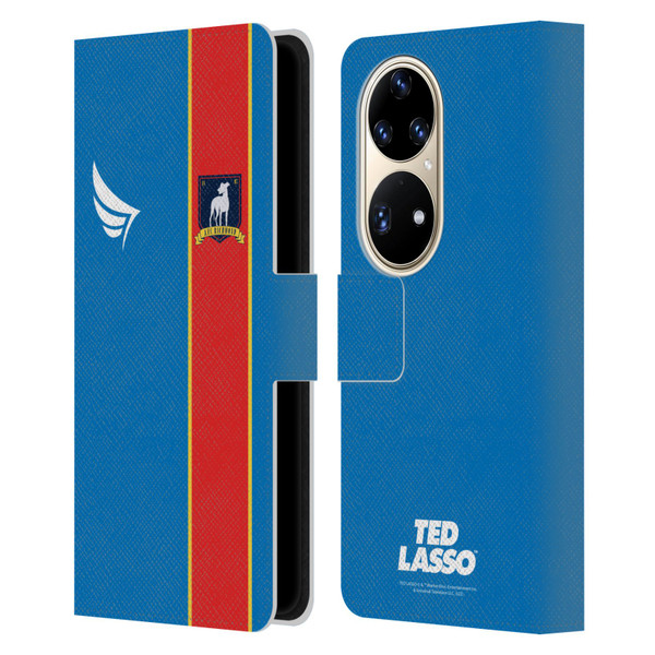 Ted Lasso Season 1 Graphics Jersey Leather Book Wallet Case Cover For Huawei P50 Pro
