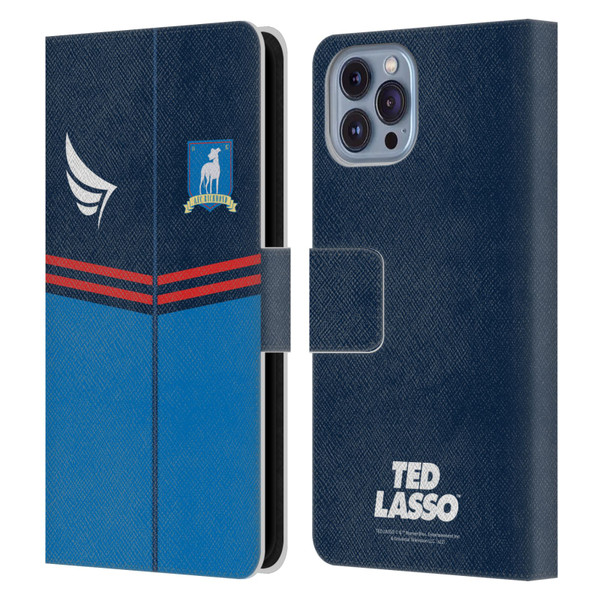 Ted Lasso Season 1 Graphics Jacket Leather Book Wallet Case Cover For Apple iPhone 14