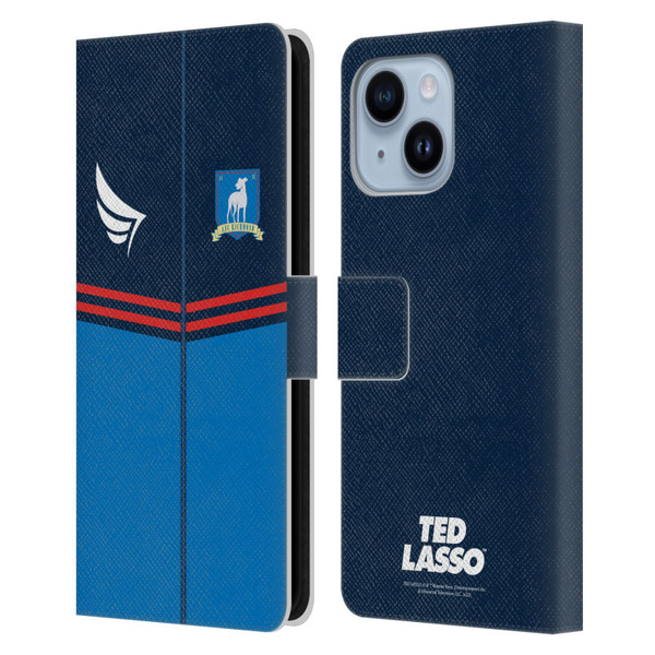 Ted Lasso Season 1 Graphics Jacket Leather Book Wallet Case Cover For Apple iPhone 14 Plus
