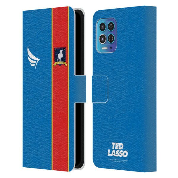 Ted Lasso Season 1 Graphics Jersey Leather Book Wallet Case Cover For Motorola Moto G100