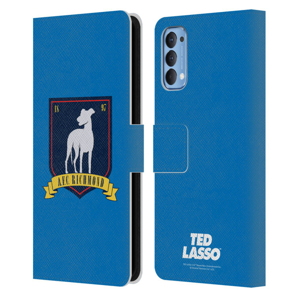 Ted Lasso Season 1 Graphics A.F.C Richmond Leather Book Wallet Case Cover For OPPO Reno 4 5G
