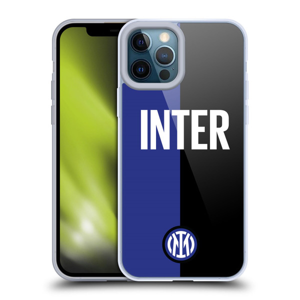 Fc Internazionale Milano Badge Inter Milano Logo Soft Gel Case for Apple iPhone 12 Pro Max & MagSafe
