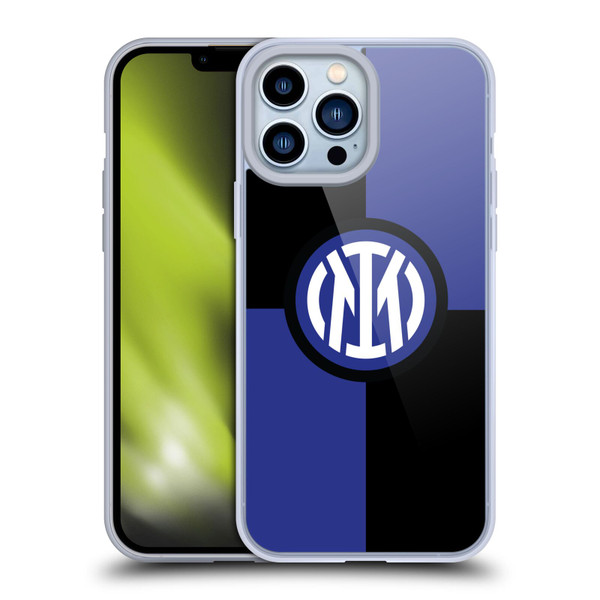 Fc Internazionale Milano Badge Flag Soft Gel Case for Apple iPhone 13 Pro Max & MagSafe