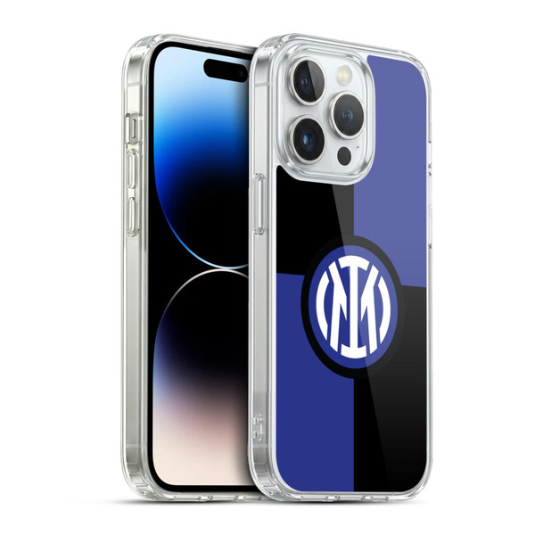 Fc Internazionale Milano Badge Flag Soft Gel Case for Apple iPhone 13 Pro & MagSafe