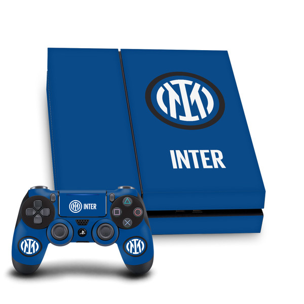 Fc Internazionale Milano Badge Logo Vinyl Sticker Skin Decal Cover for Sony PS4 Console & Controller