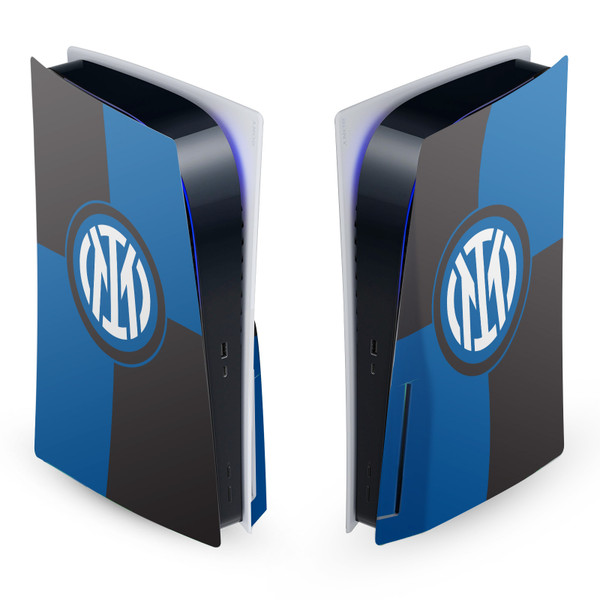 Fc Internazionale Milano Badge Flag Vinyl Sticker Skin Decal Cover for Sony PS5 Disc Edition Console