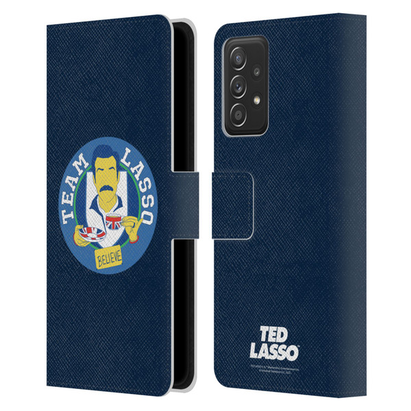 Ted Lasso Season 1 Graphics Team Lasso Leather Book Wallet Case Cover For Samsung Galaxy A52 / A52s / 5G (2021)