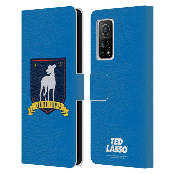 Ted Lasso Season 1 Graphics A.F.C Richmond Leather Book Wallet Case Cover For Xiaomi Mi 10T 5G