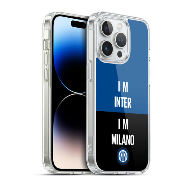Fc Internazionale Milano Logo Inter Milano Soft Gel Case for Apple iPhone 13 Pro & MagSafe