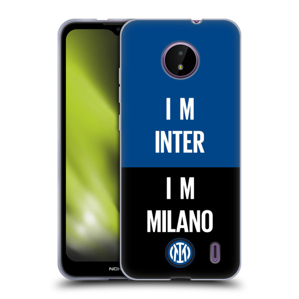 Fc Internazionale Milano Logo Inter Milano Soft Gel Case for Nokia C10 / C20
