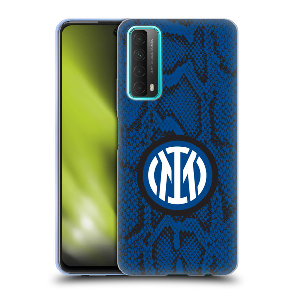 Fc Internazionale Milano Patterns Snake Soft Gel Case for Huawei P Smart (2021)