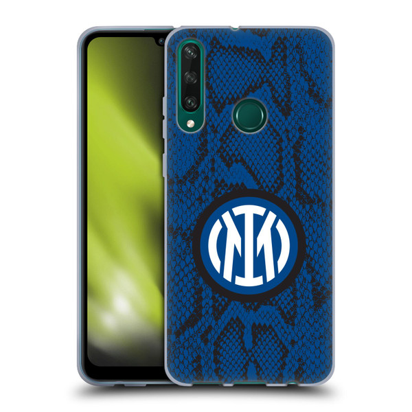 Fc Internazionale Milano Patterns Snake Soft Gel Case for Huawei Y6p