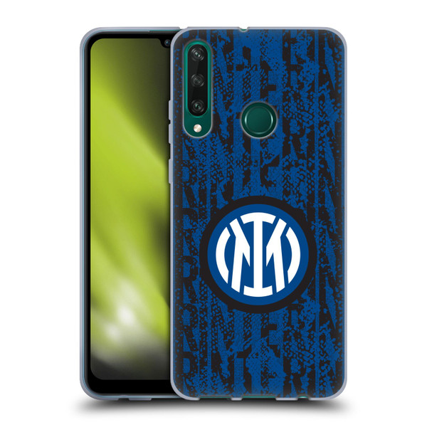 Fc Internazionale Milano Patterns Snake Wordmark Soft Gel Case for Huawei Y6p